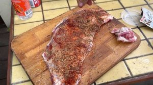 Бараньи ребрышки на гриле