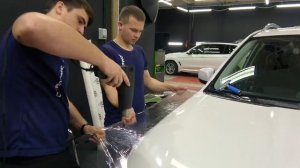 Бронирование капота и бампера Subaru Forester на ХАЛЯВУ!!! И вы так можете