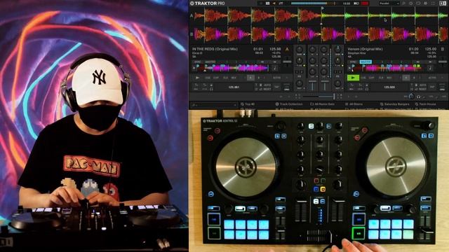 1-Hour Techno DJ Set With Traktor Pro 3 & Traktor Kontrol S2 MK3