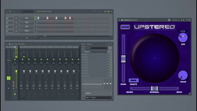 UpStereo 3.0 — Плагин изменения звука по ширине стерео и громкости