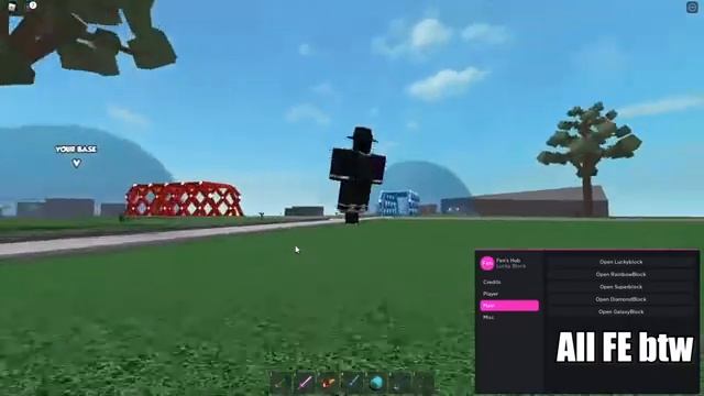 Roblox Lucky Block script смотреть онлайн