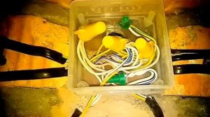 Типичные ошибки при распайке распределительной или ответвительной коробки.