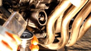 Honda CBF1000FA Oil Replacement