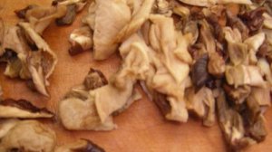 Грибная лапша из сушеных грибов