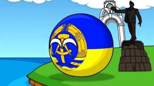 Киевская стена ( Countryballs )