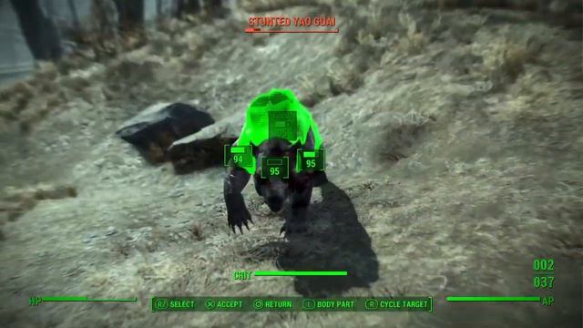 Fallout 4: Yao Guai Hunter смотреть онлайн
