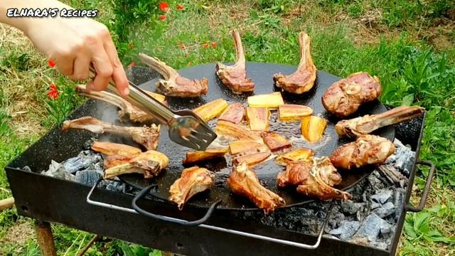 Традиционная Азербайджанская кухня_Саджичи/ Sac içi.Azərbaycan milli mətbəxi смотреть онлайн