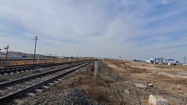 Скоростной тальго 41 Алматы-Атырау. Отправление Шиели.