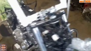 2016 Харлей Роад Кинг. Установка Эйпхангера -7. 2016 Harley Road King. Apehanger installation - 7