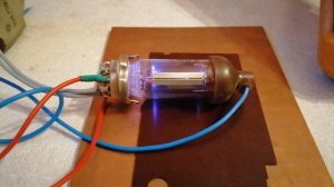 Тест лампового диода, прострелил, не выдержал испытания