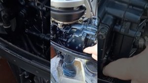 День второй. ПРОМЫВАЮ Систему охлаждения лодочного мотора   Часть 3..