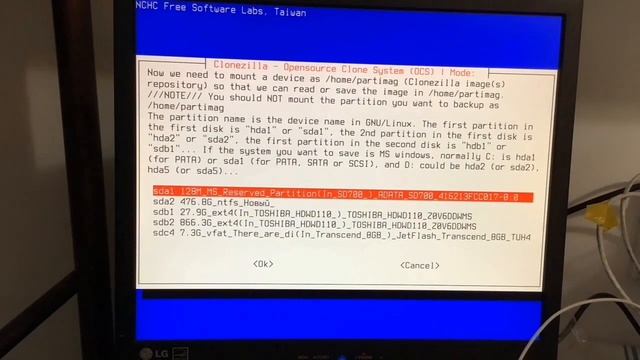 Создание образа Linux через clonezilla смотреть онлайн