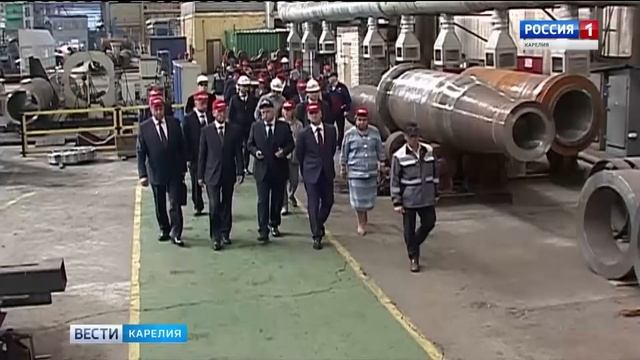 Глава Совбеза РФ посетил "Петрозаводскмаш" смотреть онлайн