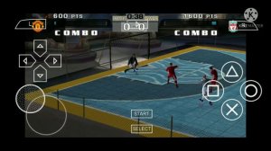 VOLTA FOOTBALL mod FIFA STREET 2 sur PPSSPP: GamePlay