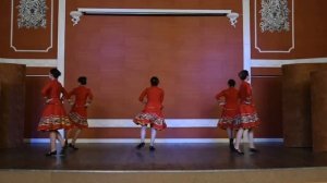 МБОУ СШ №31, Народный танец Девичья плясовая, коллектив Сияние