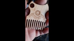 MOYABORODA | Деревянный гребень-расческа для бороды "MB" (ручная работа)