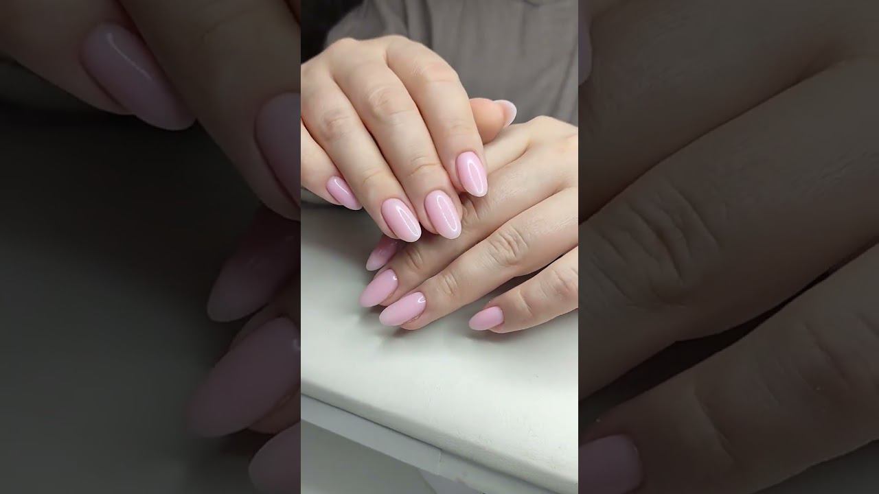 Нюдовый маникюр #нюдовыйманикюр