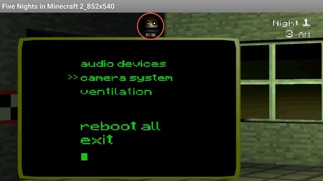 Five nights in minecraft 2 android night 1 смотреть онлайн