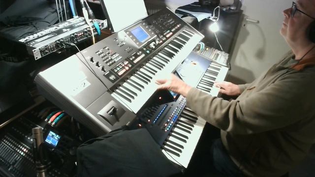 Paroles Paroles: Dalida, Alain Delon (Cover mit Roland G-70 und KORG Pa5X) смотреть онлайн