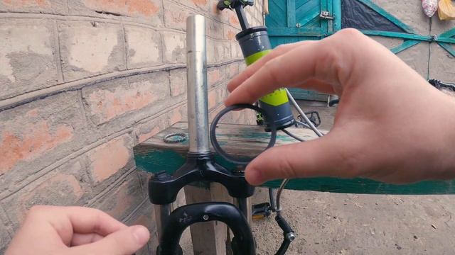 Как поднять руль на велосипеде | Удлинитель штока вилки | Много нюансов, делаю первый раз =) смотреть онлайн