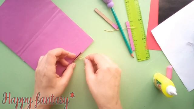 DIY Блокнот с замочком из 2 скрепок? ЛЕГКО!!