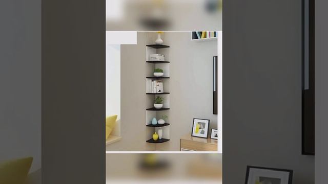 Amazon Modern corner rack design /wall corner zig Zack design смотреть онлайн