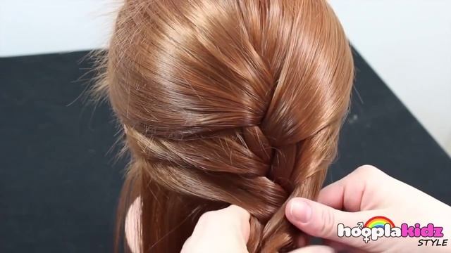 DIY French Braid Tutorial | How To Do a French Braid | Quick and Easy Hairstyles смотреть онлайн