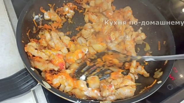 Идея УЖИНА ДЛЯ ВСЕЙ СЕМЬИ! Поджарка из Мяса свинины с подливкой  и НЕЖНАЯ ТОЛЧЁНАЯ КАРТОШКА