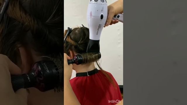 Укладання волосся методом"брашинг"
