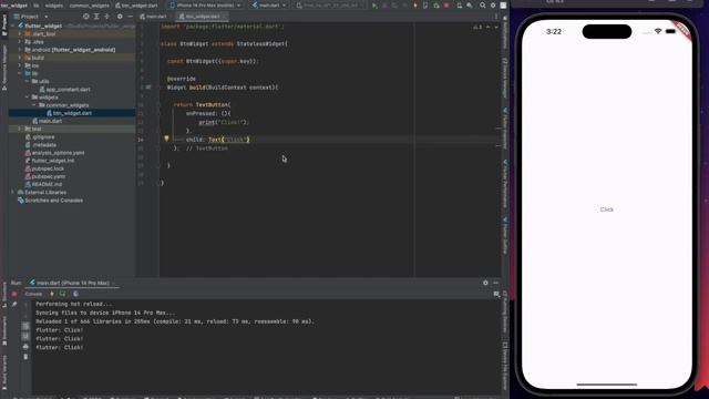 Creating Reusable Flutter Widgets - Basic - No Talking смотреть онлайн