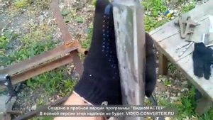 Делаем реечный инерционный дровокол √3 нож колун