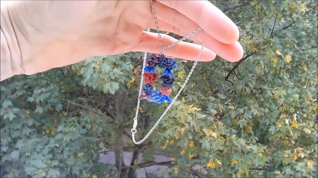 Echeveria Succulent Necklaces/Botanical Cactus Gift Necklace with Sea Corals/Mini Succulents Pendan смотреть онлайн