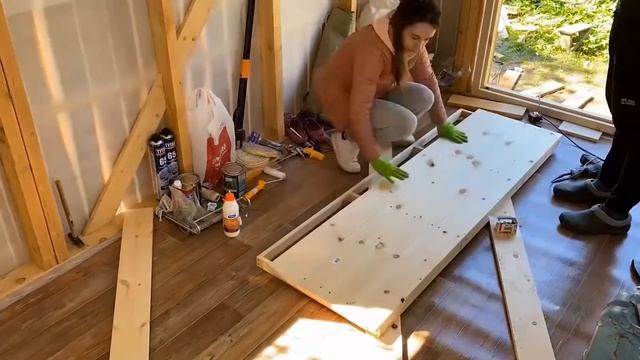 Сами построили БЮДЖЕТНУЮ ТЕПЛУЮ МАСТЕРСКУЮ