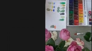 замешиваем глину для листиков.mp4