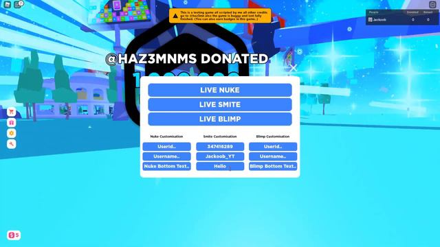 How to give FAKE DONATIONS in pls donate