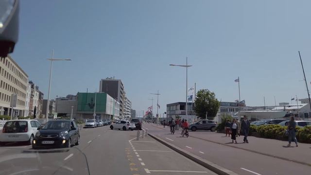 🇫🇷 Le Havre: city tour motorcycle ride / 4K смотреть онлайн