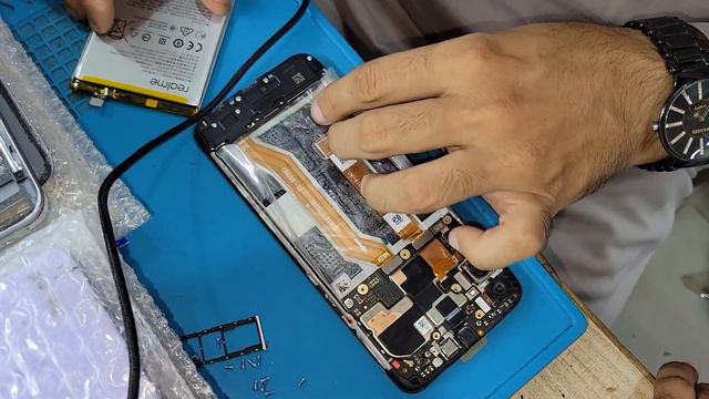 Замена экрана Realme Destroyed How To Phone Repair - Rebuild broken phone