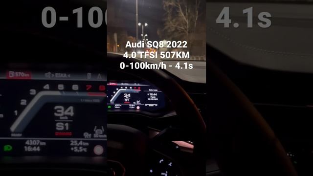 Audi Q8 SQ8 2022 4.0 TFSI V8 507KM [0-100km/h - 4.1s]