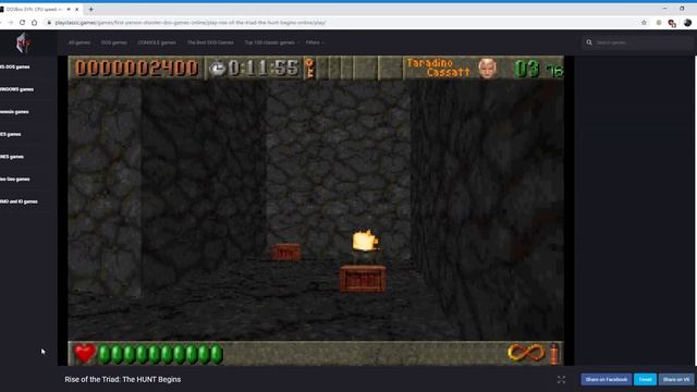 Rise Of The Triad The HUNT BEGINS E1 A8 PC DOS 1994 Or 1995 Taradino Cassatt Walkthrough RazeenNath смотреть онлайн