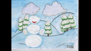 мультфильм "снеговик"