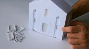 Макет ХРАМА из бумаги