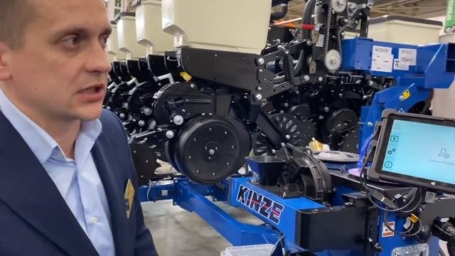 Сеялка KINZE сеет пшеницу?!