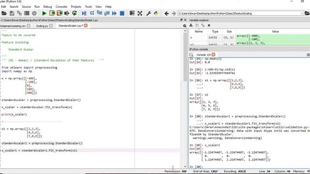 Machine Learning | Standard Scaler to scale features | Feature Scaling | Standard Scaler | ML - P22 смотреть онлайн