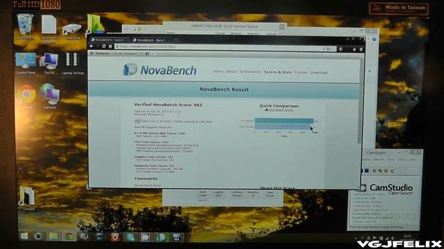 Gigabyte P35W V2 Laptop Review #18: Some Benchmarks смотреть онлайн