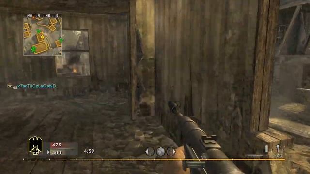 Call of Duty: World at War Gameplay! COD WaW Multiplayer Teammates Fail Hard... смотреть онлайн