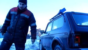 Установка креплений для Хай Джека и Лопаты на стандартный багажник НИВА