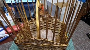 МК! Прямоугольная корзина часть 2