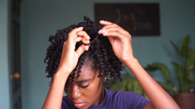 Twist Out on Short, Kinky Hair | Ft. Q-Redew & CRN Almond Jai Butter смотреть онлайн
