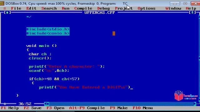 1.20- C Program To Check Whether A Character Is Uppercase Or Lowercase In C | Complete Syllabus
