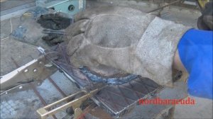 Как сделать заслонку для печной трубы. Damper chimney homemade.